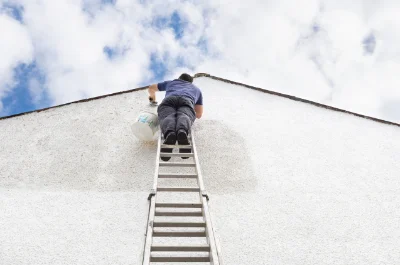 Peinture extérieure au Fête — façades et ravalement